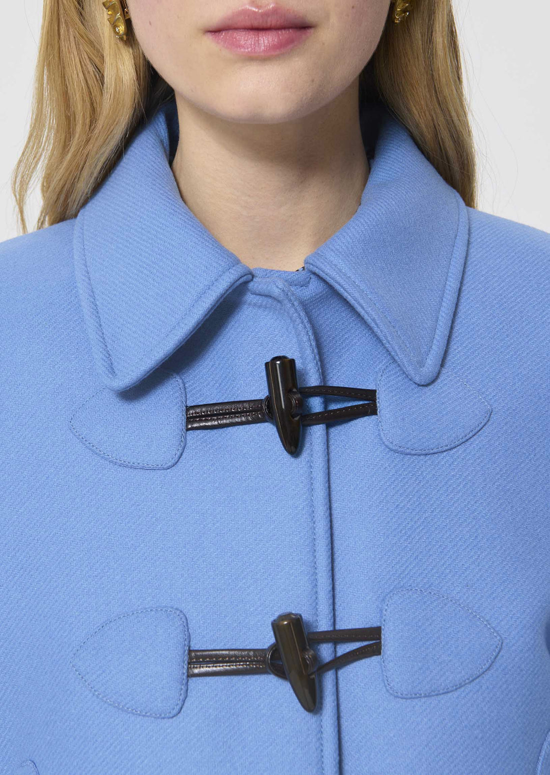 Manoel  horizon woollen cloth coat