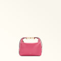 Furla Tonie Mini Hobo Bag In Leather