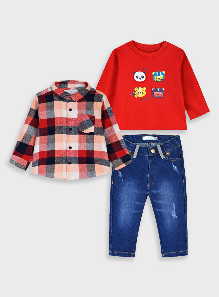 Children's Jean Set For Boy