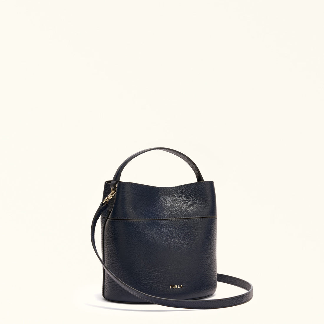 Furla Amelia Mini Bucket Bag in Blue - Bags 