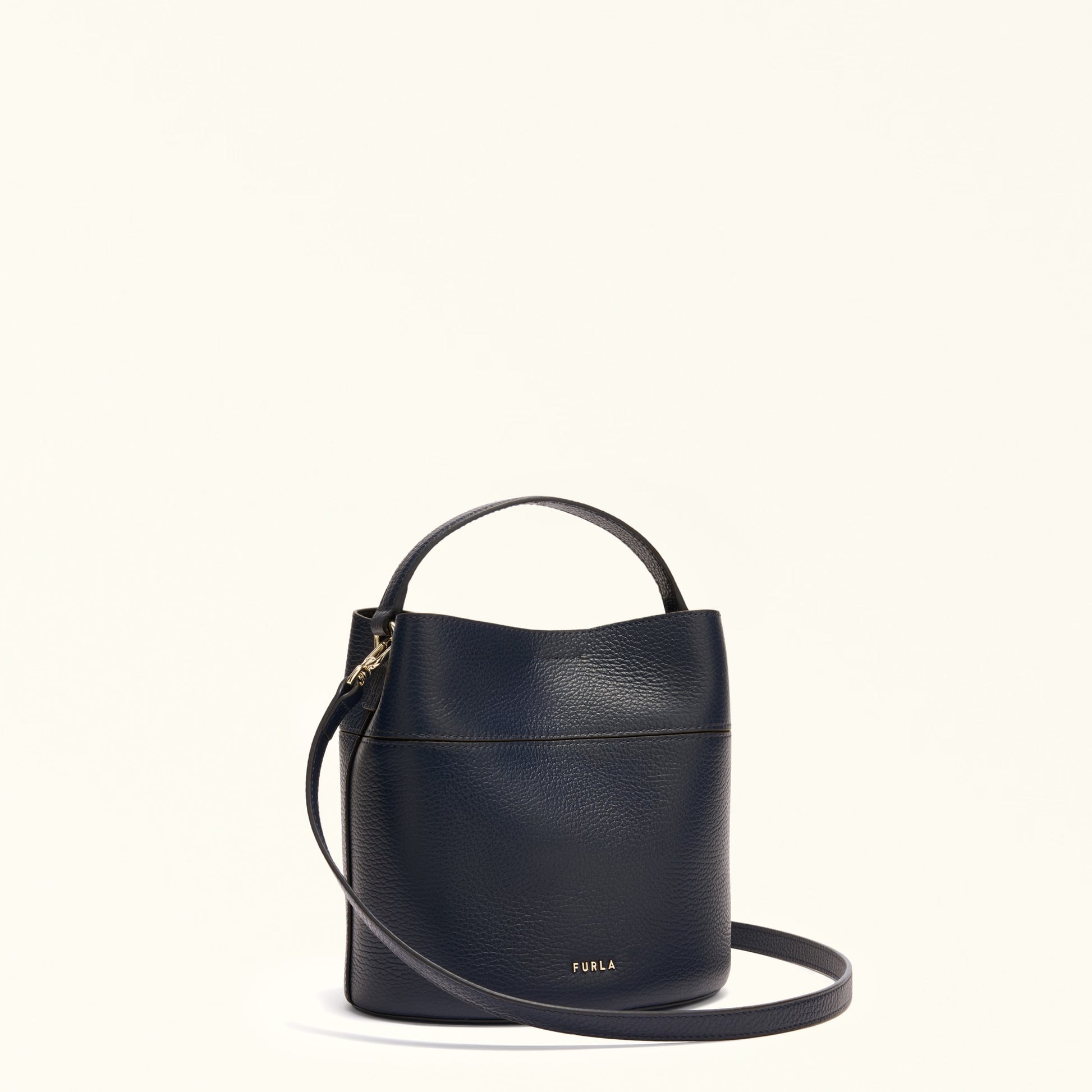 Furla Amelia Mini Bucket Bag in Blue - Bags 