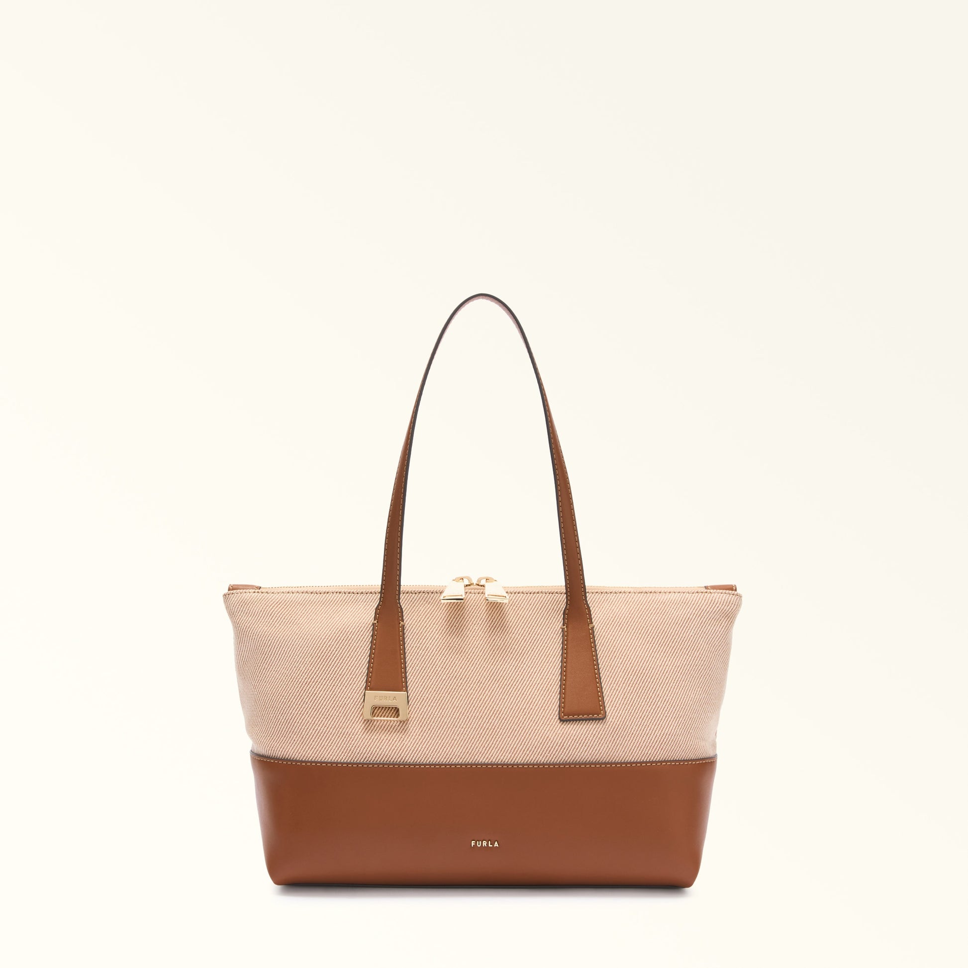 Furla Olivia M Tote in Brown - Bags 