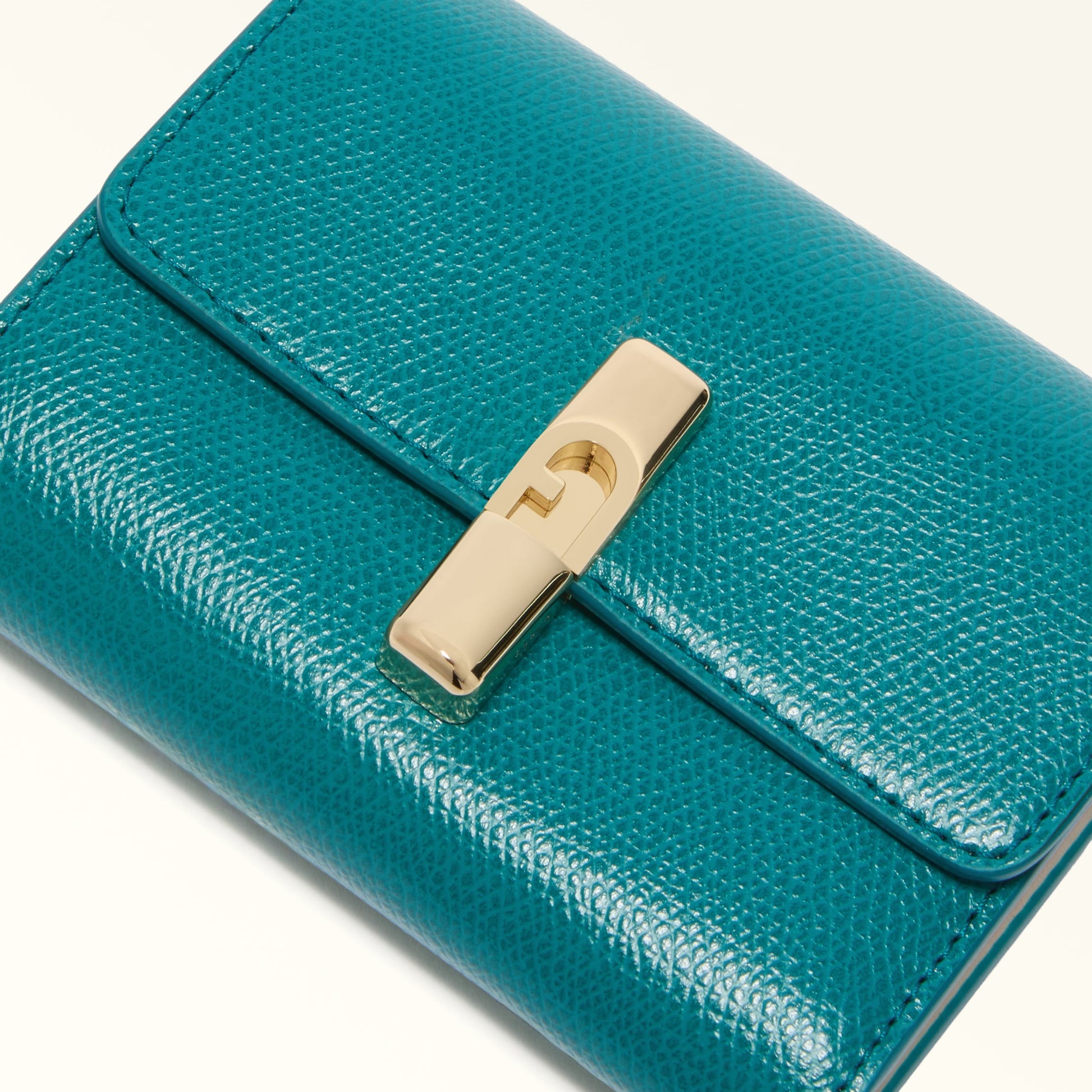 Furla Iride S Compact Wallet in Blue - Wallets 