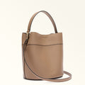 Furla Amelia M Bucket Bag in Brown - Bags 