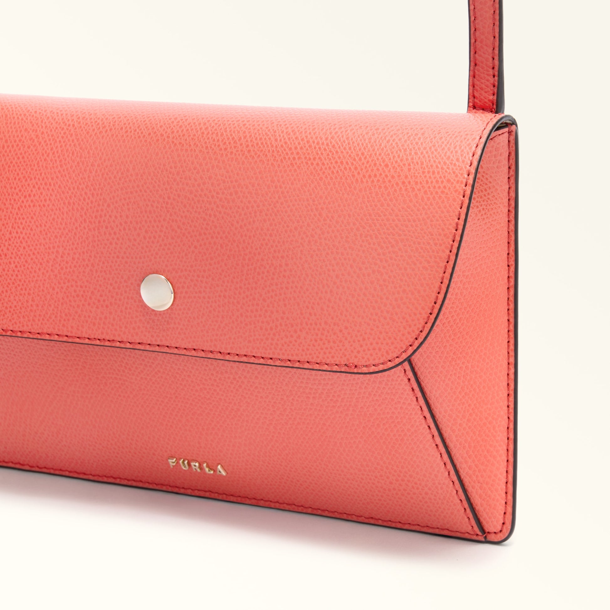 Furla Lea Xl Pouch in Orange - Bags 