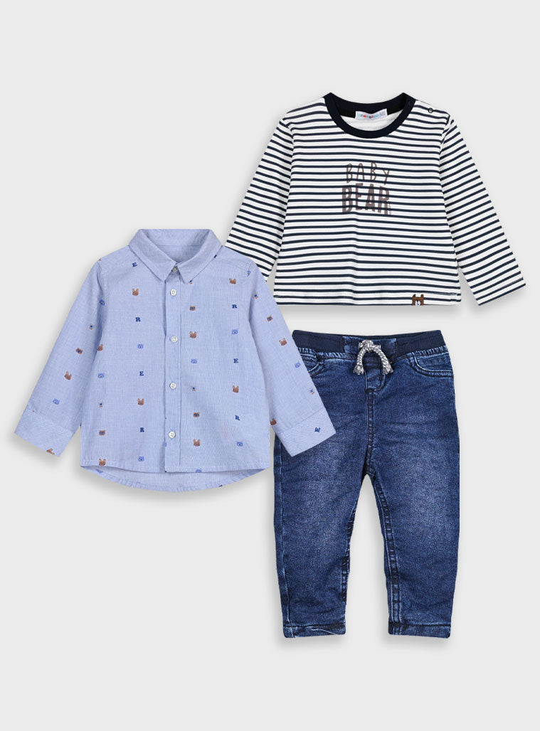 3 PCS INFANT'S SET