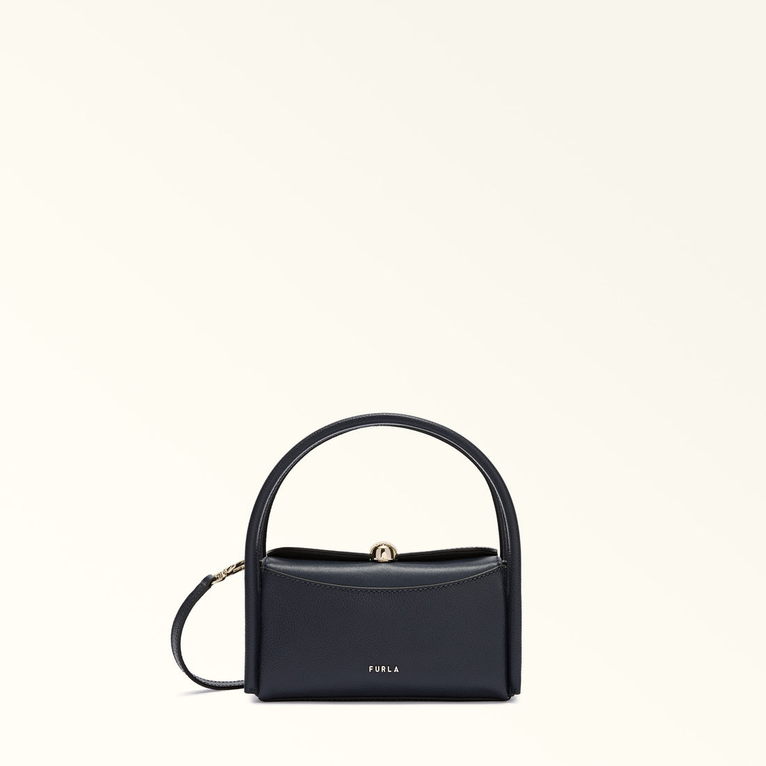 Furla Nicole L Boston  Bag In Leather