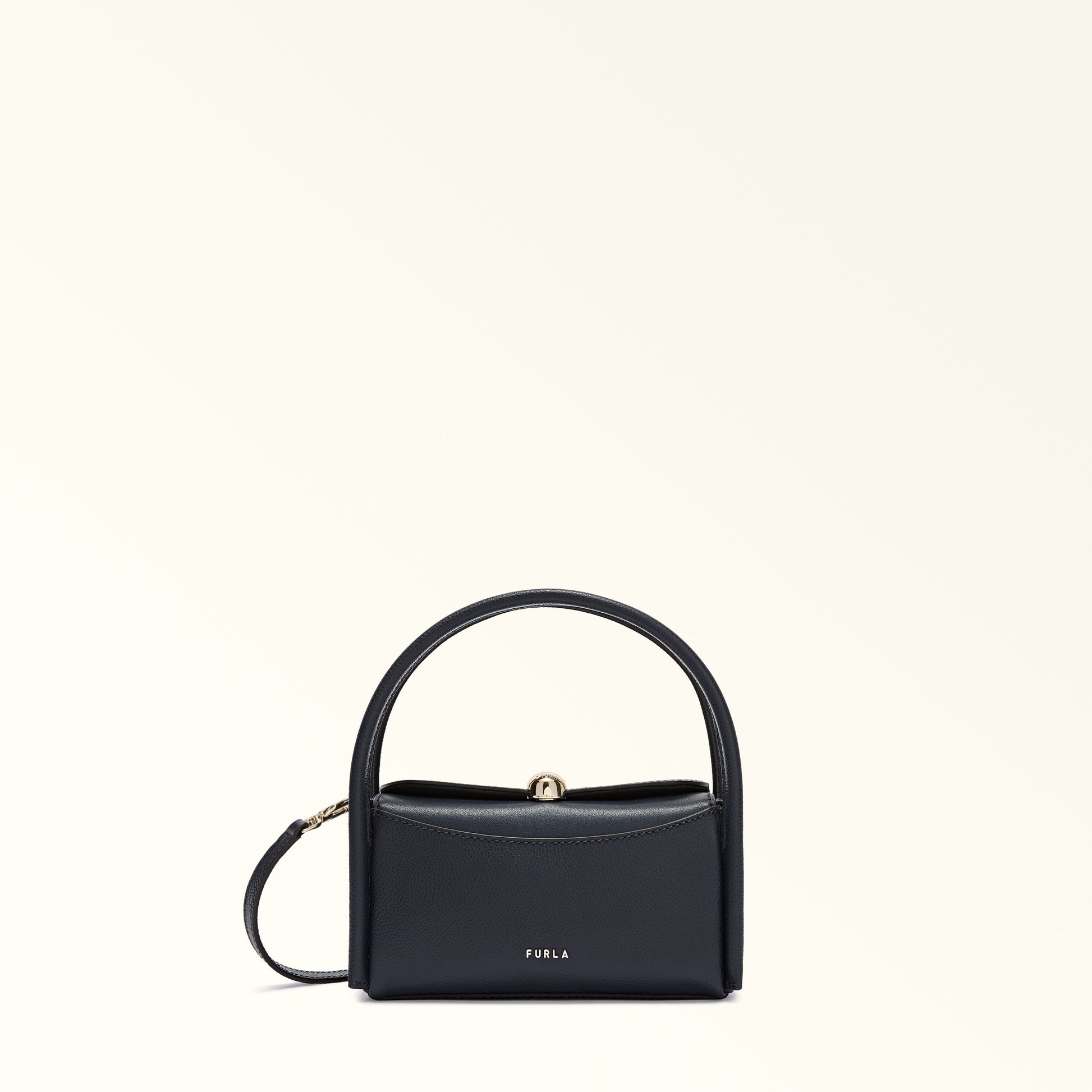 Furla Nicole L Boston  Bag In Leather