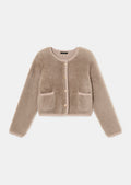 Gatsby  taupe vest for women