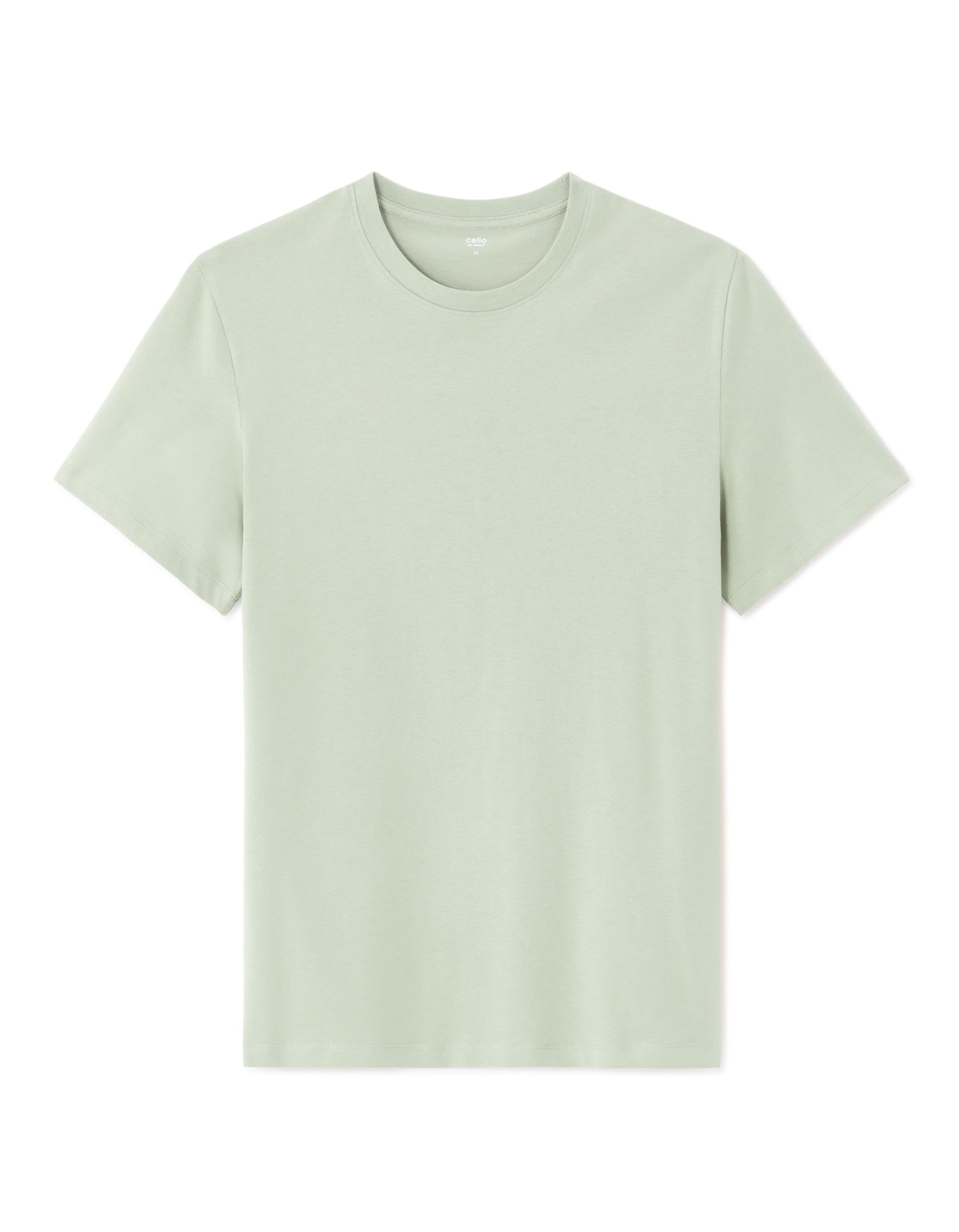 Regular Fit Crew Neck 100% Cotton T-Shirt Celio