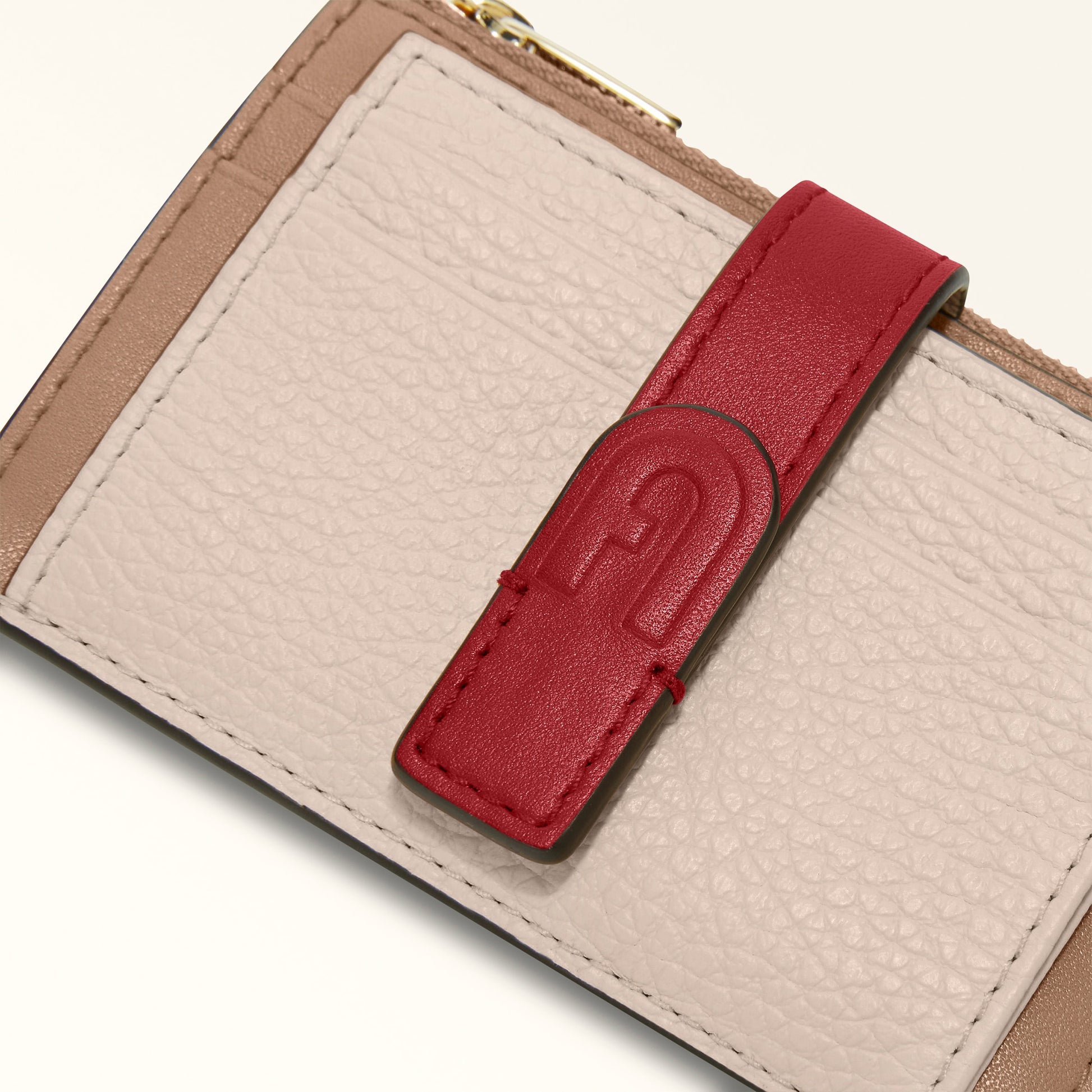 Card Case Fgr-Furla Grazia Azalea+Greige+Lacca