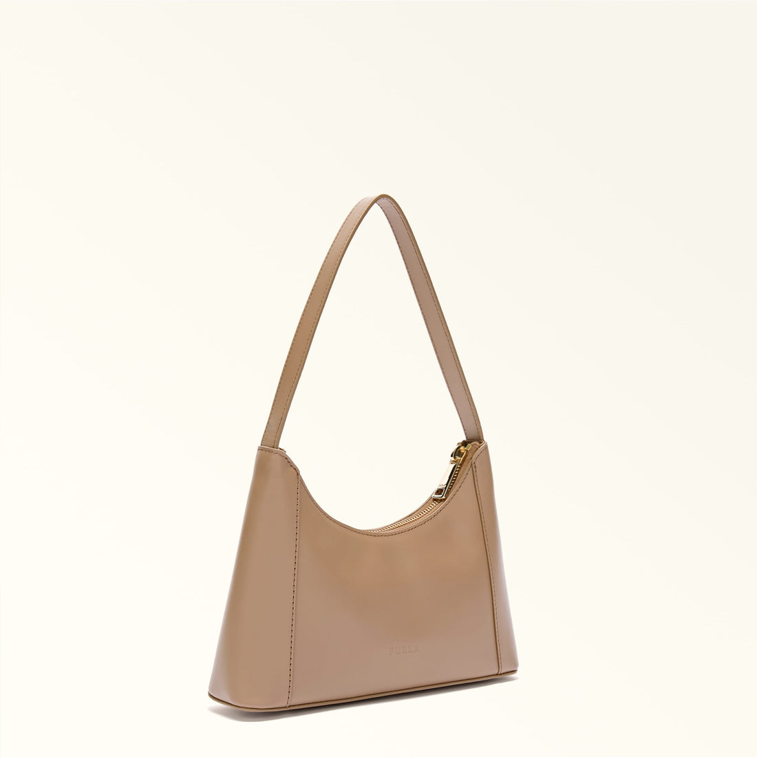 Furla Diamante S Shoulder  Bag In Leather