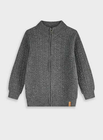 Boy Cardigan - Anthracite
