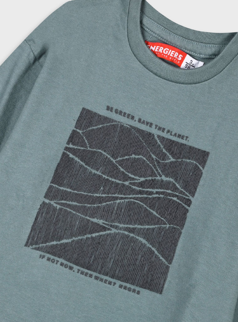 Children's Green Blouse For Boy