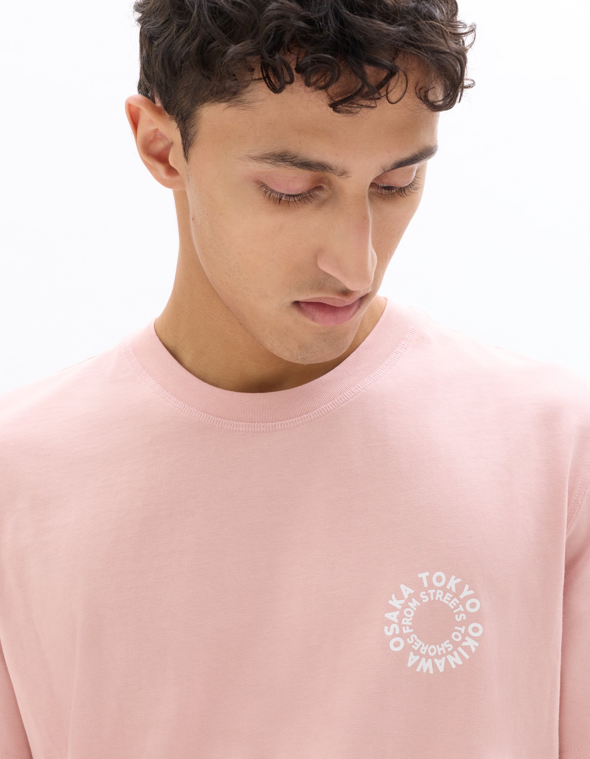 Celio Cotton Short Sleeves Tshirt - Pink