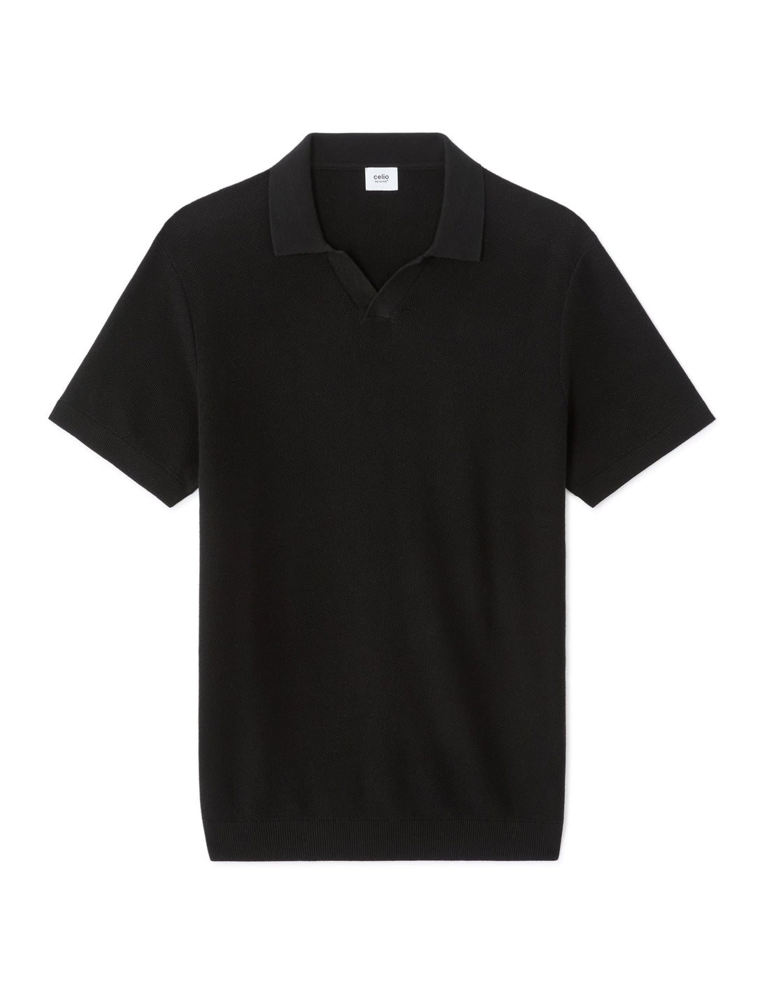 Regular Fit pique Polo - 100% Cotton Knit Celio