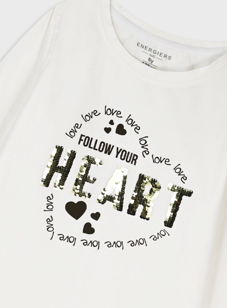 Children's Offwhite Blouse For Girl