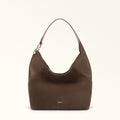 Furla Lara M Hobo Bag In Leather