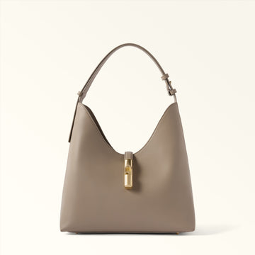Furla Goccia M Hobo in White - Bags 