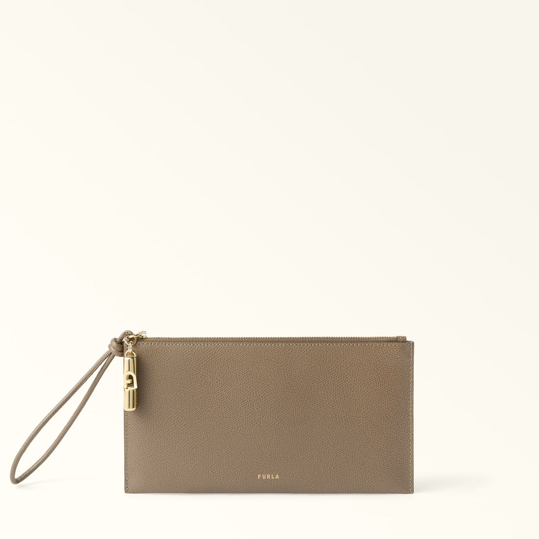 Furla Iride M Envelope in Grey - Bags 