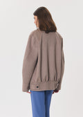 Marlo coat in hazel wool by Tara Jarmon