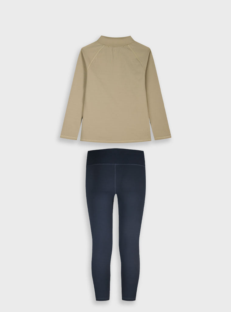 Children's Anthracite Set For Girl