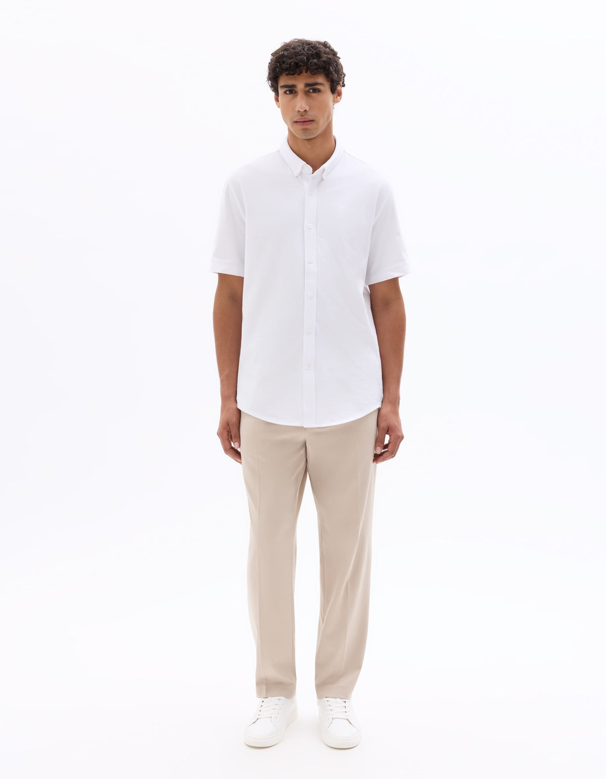 Celio 24H loose stretch pants - Beige