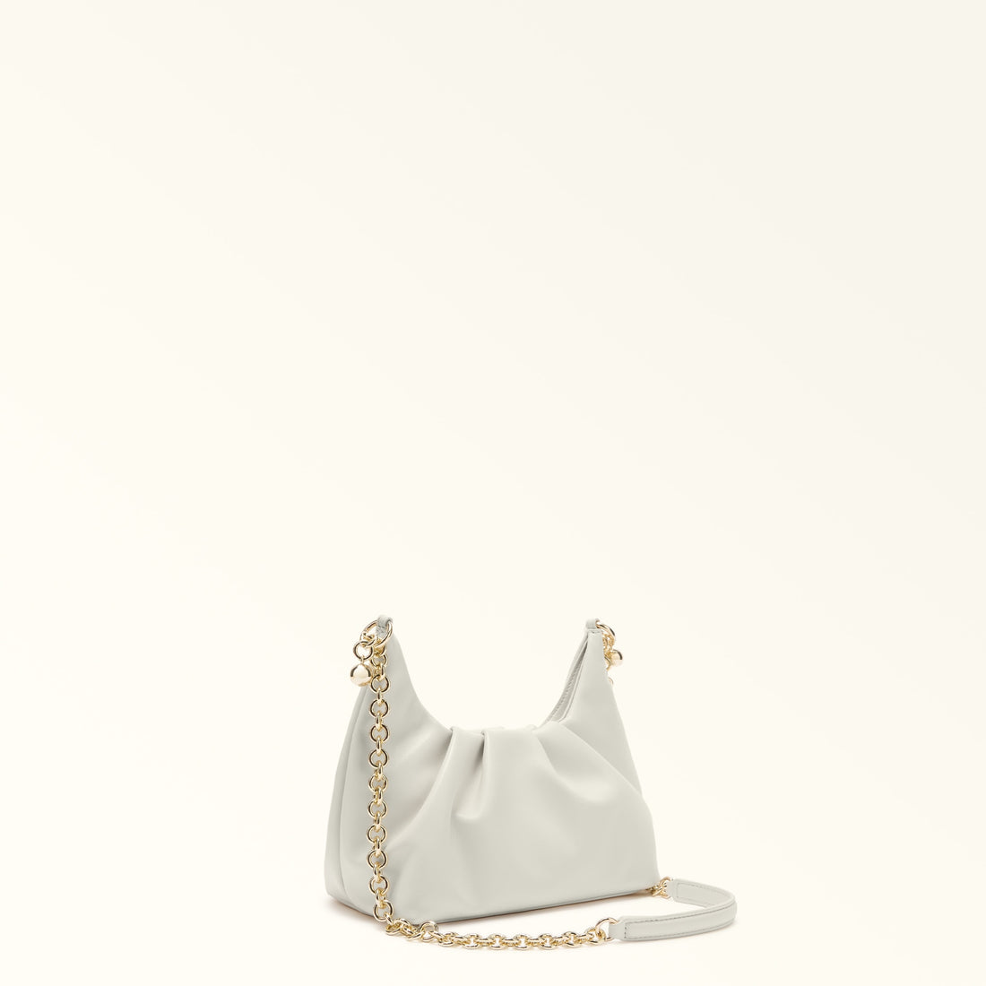 Furla Delia Mini Shoulder in White - Bags 