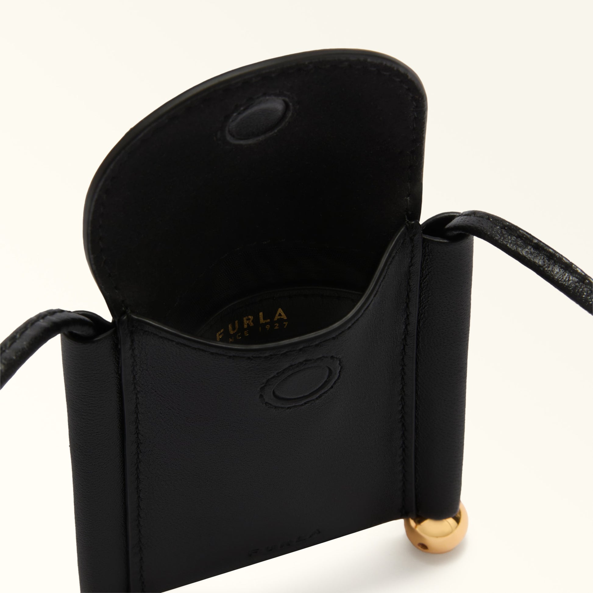 Furla Sfera Soft S Card Case Small Goods In Leather