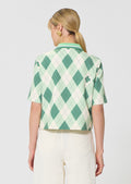 top ecru with patterns