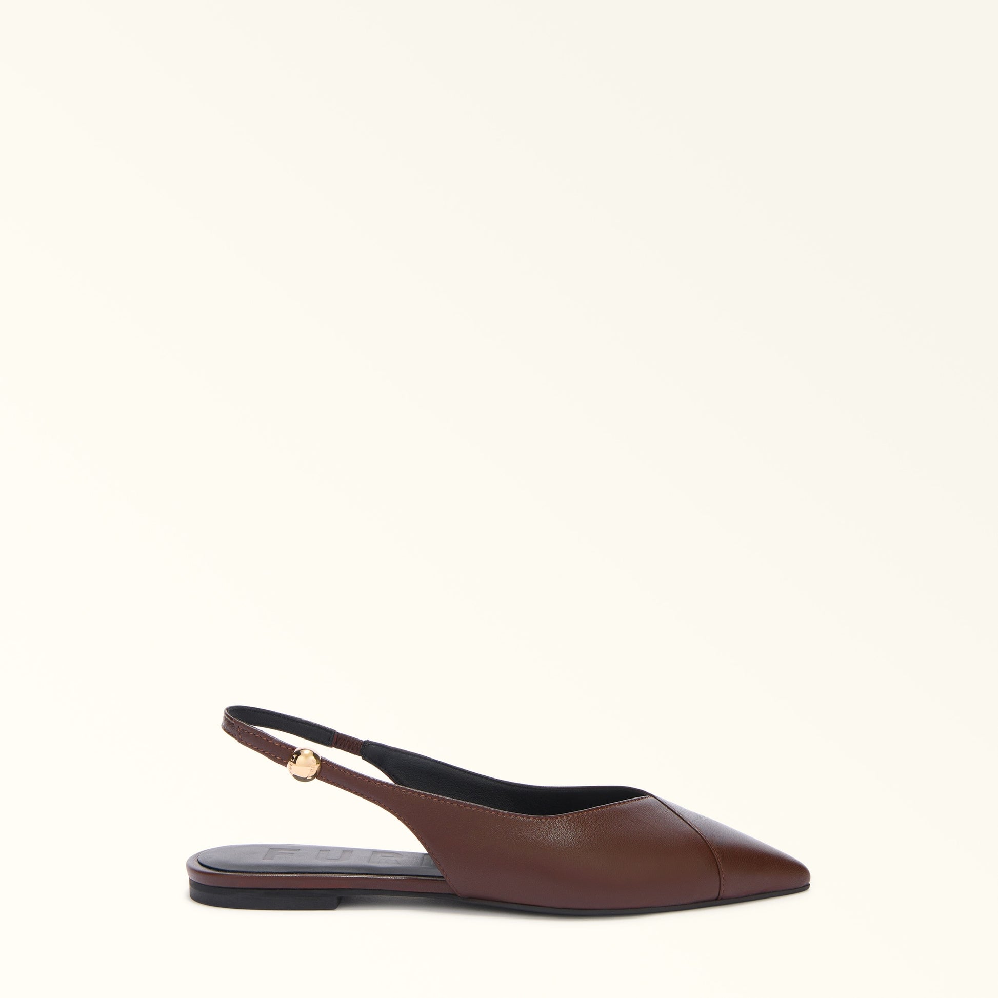 Furla Sfera  Slingback Ballerina T.10 in Brown - Shoes 
