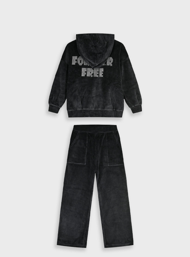 Girl Tracksuit - Black