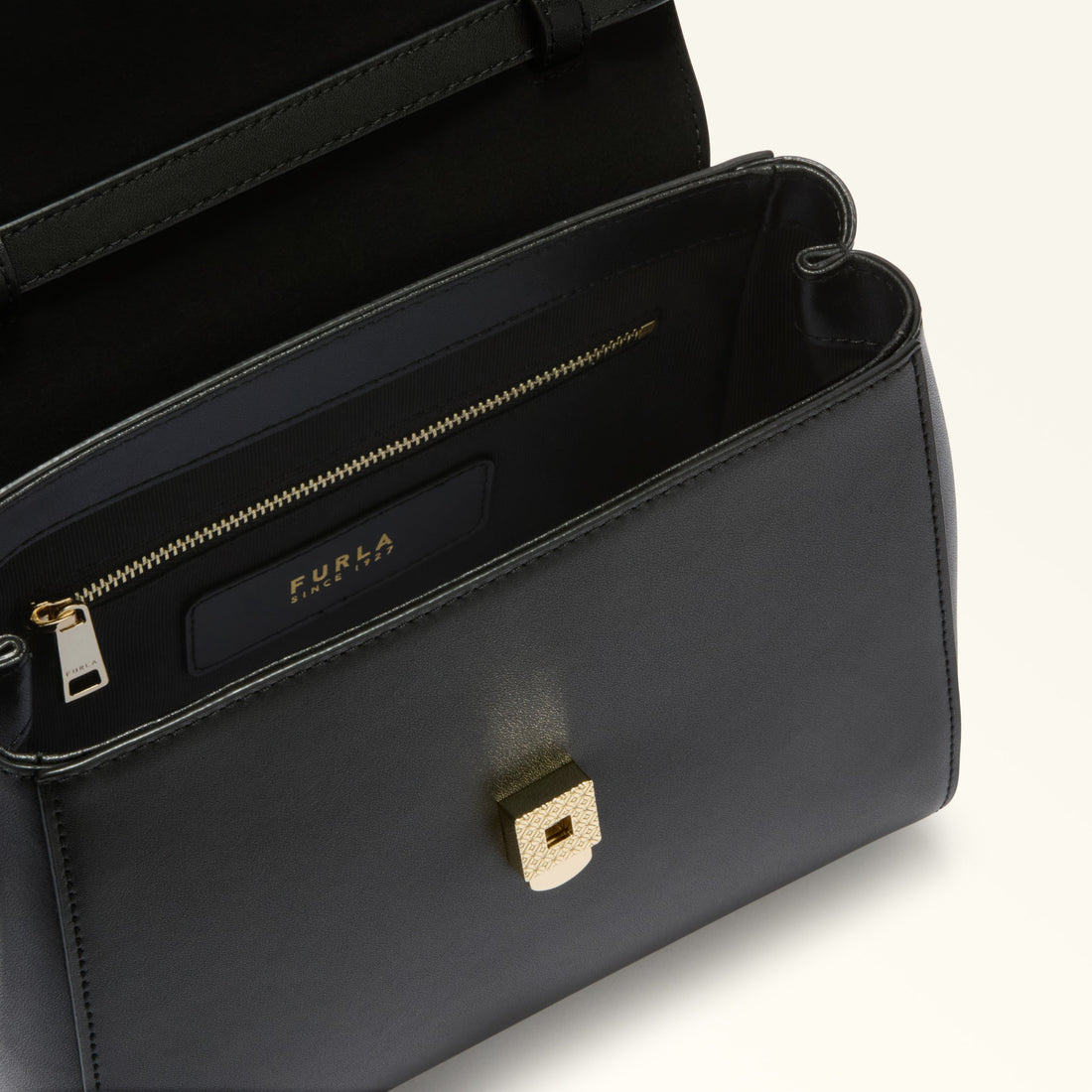 Top Handle Fvg-Furla Meridiana Nero
