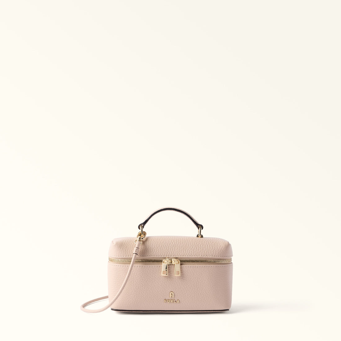 Furla Camelia Micro Vanity Case Crossbody in White - Bags 