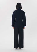 Gaya cardigan in navy wool by Tara Jarmon