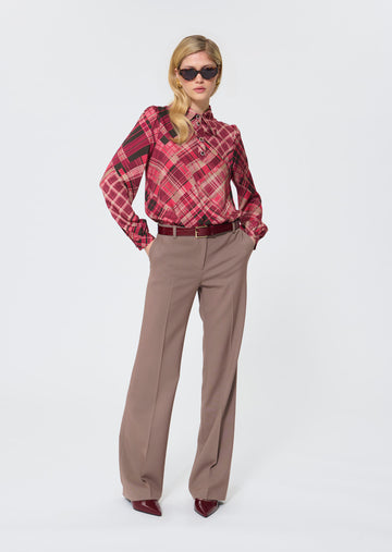 Tonio  raspberry top for women