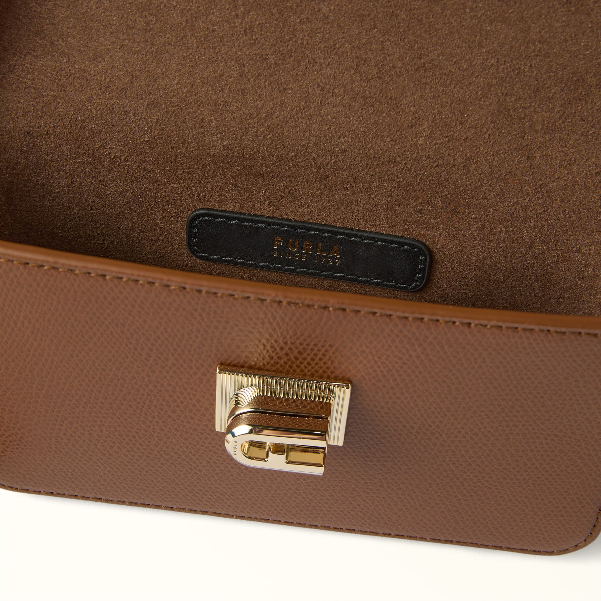 Furla 1927 Mini Crossbody in Brown - Bags 