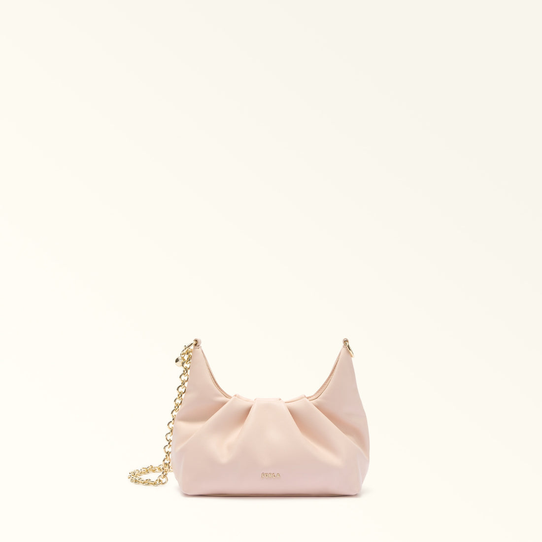 Furla Delia Mini Shoulder in Pink - Bags 