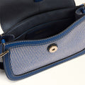 Furla Flow Mini Top Handle in Blue - Bags 