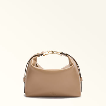 Furla Tonie M Hobo Bag In Leather