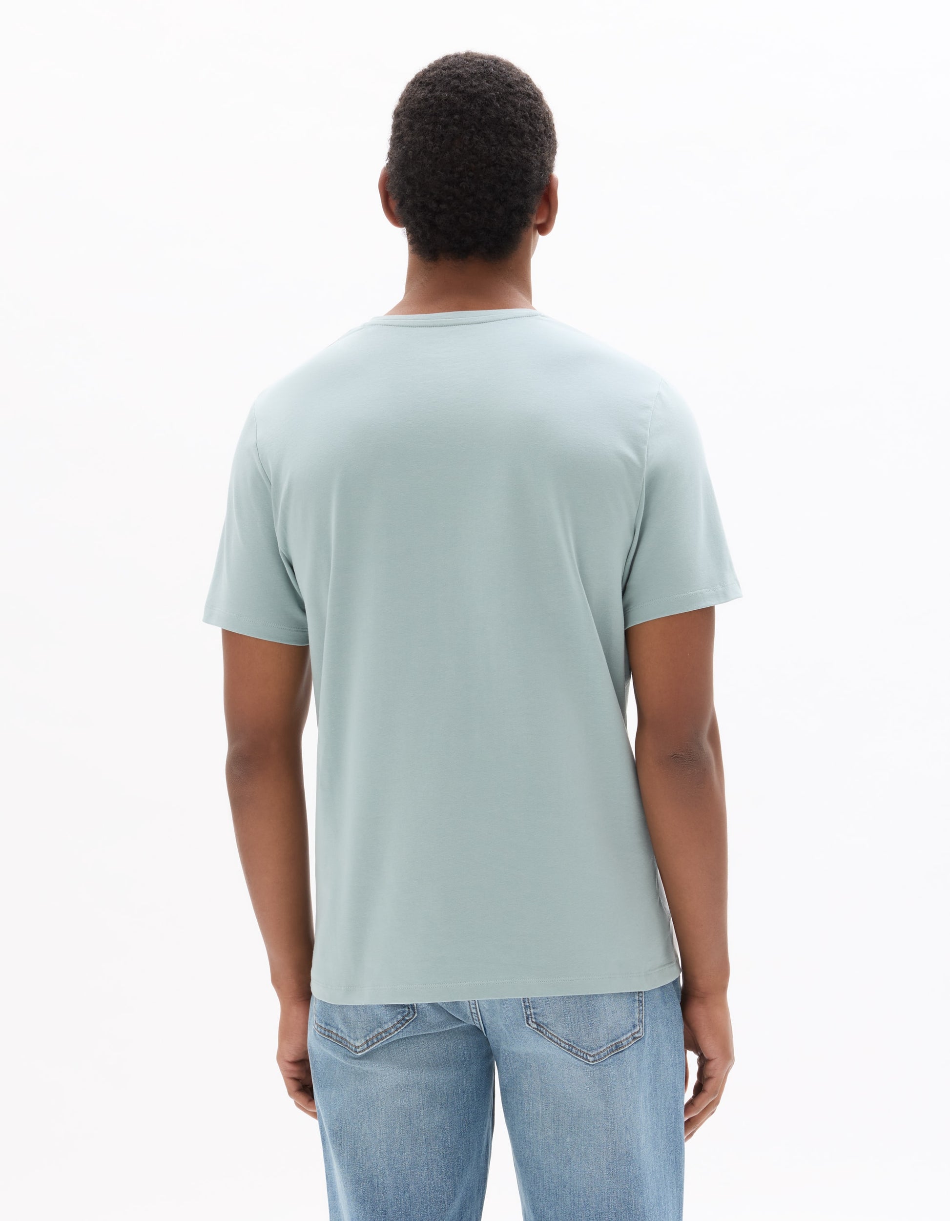 Blue Celadon Short sleeves TShirt for men