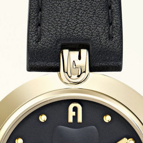 Watches Furla Logo Links Nero