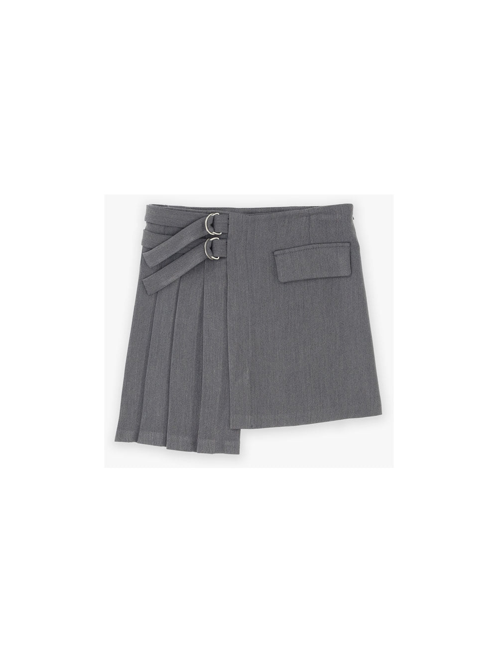 grey skirt SKIRT KHABBAZ
