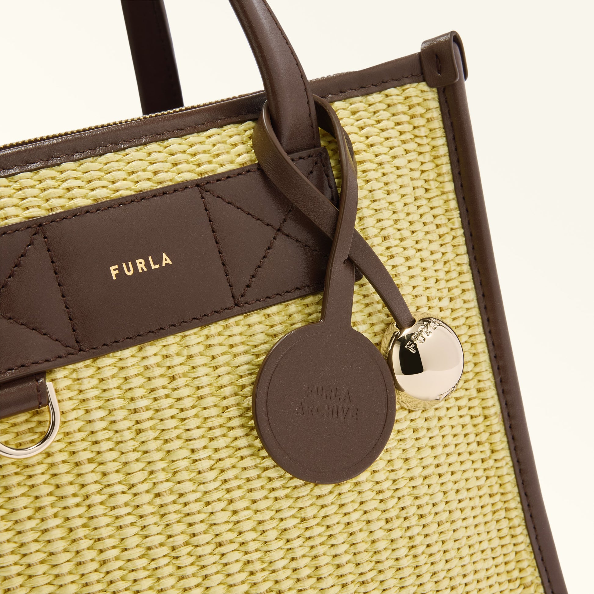 Furla Divide It S Tote in Brown - Bags 