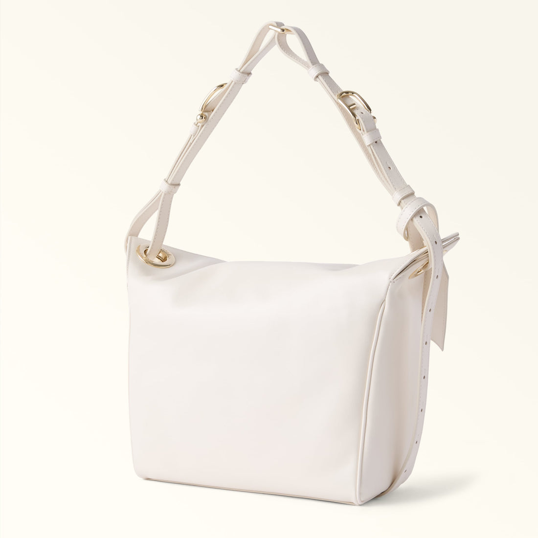 Furla Ginevra M Shoulder Bag in White - Bags 