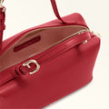 Furla Double Xl Boston  Bag In Leather