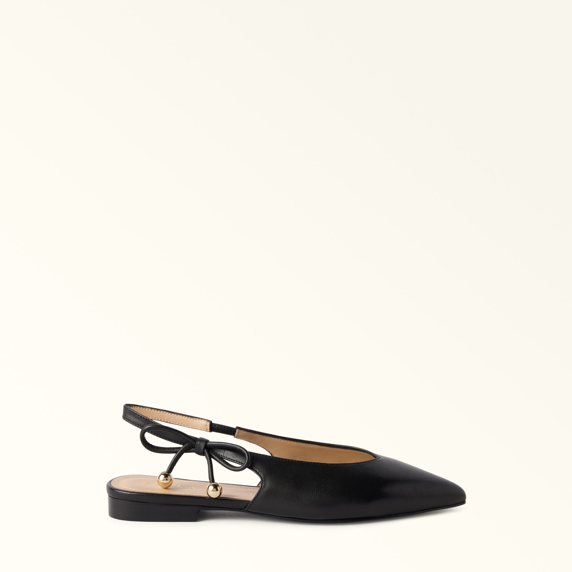 Furla Poppy Slingback T.15 in Black - Shoes 