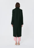 Matthew  English green woollen cloth coat for women