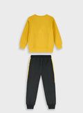 Cotton Boy Tracksuit - Anthracite