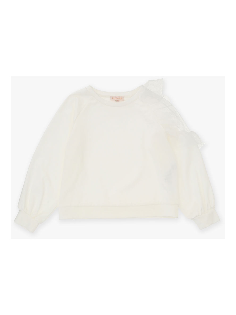 white sweatshirt SWEATSHIRT KHABBAZ